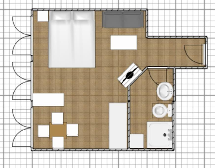 Studio In Dresden Neustadt Louisenstrasse מראה חיצוני תמונה